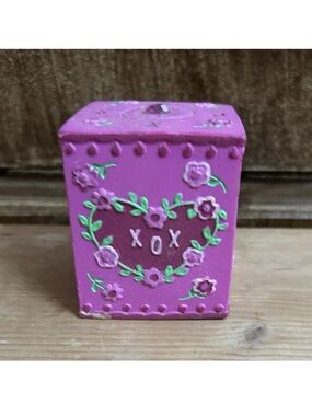Vintage Claire’s XOX Trinket Box Or Penny Bank From The 2,000’s